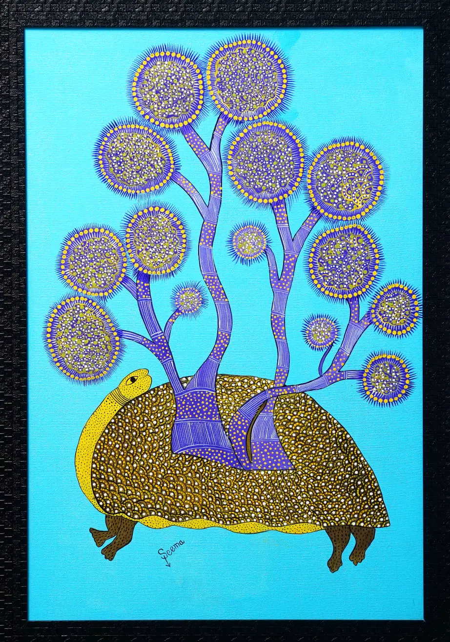 022_1_1 The Turtle Carrying the Forest - Image 1